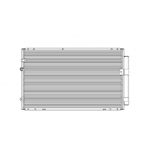 Радиатор кондиционера TOYOTA CAMRY 30 CD010290A