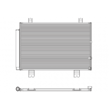 Радиатор кондиционера Koyorad LEXUS GS CD010486