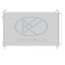 Радиатор кондиционера Koyorad для Mazda CX-9