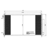 Радиатор кондиционера HONDA ACCORD - 512028N (AKS DASIS)