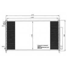 Радиатор кондиционера HONDA ACCORD - 512028N (AKS DASIS)