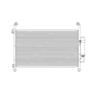 Радиатор кондиционера Koyorad HONDA CIVIC 8 Hatchback 06-