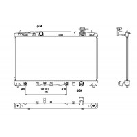 Радиатор охлаждения TOYOTA CAMRY - KOYORAD