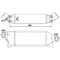 Интеркулер FORD TRANSIT 097006N (AKS DASIS)